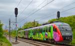 S 312-118 fhrt durch Maribor-Tabor Richtung Maribor Hauptbahnhof.