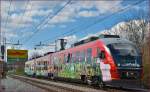 SŽ 312-130 fährt durch Maribor-Tabor Richtung Maribor HBF. /7.4.2015