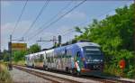 SŽ 312-110 fährt durch Maribor-Tabor Richtung Maribor HBF.