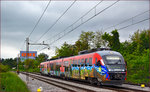 SŽ 312-136 fährt durch Maribor-Tabor Richtung Maribor HBF. /11.5.2016