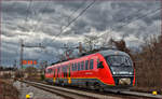 SŽ 312-004 fährt durch Maribor-Tabor Richtung Maribor HBF.