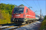 SŽ 541-102 zieht LkW-Zug durch Maribor-Tabor Richtung Tezno VBF.