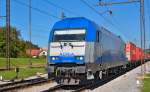 Adria Transport 2016 920 Hercules mit Containerzug bei Durchfahrt durch Maribor-Tezno; Fahrtrichtung Hafen Koper / 30.09.2011