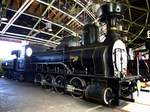 Eisenbahnmuseum Ljubljana, kkStB 73.372, Baujahr 1906, die k.k.Österreichische Staatsbahn ließ bis 1909 453 dieser erfolgreichen schweren Güterzuglokomotiven bauen, Juni 2016