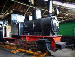 Eisenbahnmuseum Ljubljana, Schmalspurlokomotive 0-IX (früher JDZ 71-012), 1922 gebaut bei Orenstein & Koppel, Juni 2016
