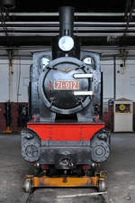 Die Schmalspur-Dampflokomotive 71-012 wurde 1922 bei Orenstein & Koppel gebaut.