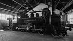 Die Dampflokomotive 406 wurde im Jahr 1896 gebaut und war Ende August 2019 im Eisenbahnmuseum Ljubljana zu sehen