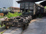 Blick auf die  Resteecke  im Eisenbahnmuseum Ljubljana.