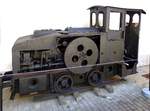 im Freigelände des Technikmuseums in Bistra steht diese Lokomotive, vermutlich eine Bergwerks-oder Grubenlok, leider ohne Info oder technische Daten, Juni 2016