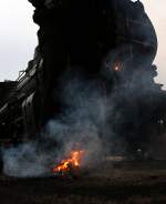 Feuer und Flamme waren wir für das Motiv mit der Fackel ,....