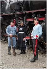 Mehr oder minder gefhrliche Fahrgste, waren an Bord des Sonderzuges 13403 von Jesenice nach Nova Gorica, welcher mit der SZ 33-037 bepannt war.