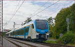SŽ 610-002 fährt durch Maribor-Tabor Richtung Maribor HBF. /24.9.2020