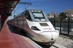 Hier 30 013-6 als A8132 von Toledo nach Madrid Chamartin, dieser Triebzug stand am 10.3.2012 in Madrid Chamartin.