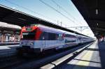Hier 450 007-0 als R17006 von Atocha Villal nach Madrid Chamartin, dieser Triebzug stand am 11.3.2012 in Madrid Chamartin.