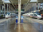 Renfe AVE BR 103 im Bahnhof Madrid Puerta de Atocha, 05.08.2019.