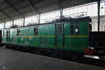 Die Elektrolokomotive 6005 (260-005-4) wurde 1923 bei ALCO gebaut. (Eisenbahnmuseum Madrid, November 2022)