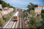 22.03.2025: Renfe 451 001 / Vilanova i la Geltru, Katalonien, Spanien