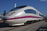 Renfe AVE 103 616 am 24.09.2006 auf der InnoTrans Berlin.