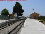 Bahnhof Marratxi, Blickrichtung Palma.
