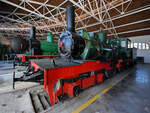 Eine der vielen Dampflokomotiven im Eisenbahnmuseum von Katalonien ist die Oeste 9 (220-2005), welche 1881 bei Hartmann in Chemnitz gebaut wurde.
