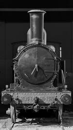 Die 1884 in Großbritannien gebaute Dampflokomotive (Alcantarilla – Lorca) 4  Bicicleta  (030-2369) war Anfang November 2022 im Eisenbahnmuseum von Katalonien ausgestellt.