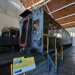 Der im Eisenbahnmuseum von Katalonien ausgestellte Salonwagen MZA ASW ffv 24 (Renfe ZZ-324) stammt aus dem Jahr 1928.