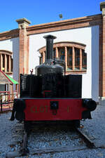 Anfang November 2022 war im Eisenbahnmuseum von Katalonien die 1885 in Belgien gebaute Dampflokomotive 020-0210  Teresita  (CLOT) ausgestellt.