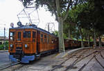 Ferrocarril de Sóller FS, Wagen Nr. 1, Sóller, 9.10.2013. 