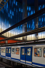 Bahnhof Madrid Chamartín, 25. Mai 2023<br>
Metro Madrid
