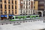 Strassenbahn Euskotren 408 in Bilbao.