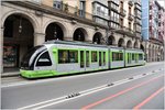 Strassenbahn Euskotren 403 in Bilbao.