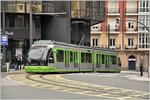 Strassenbahn Euskotren 403 in Bilbao. (21.05.2016)