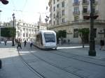 25.02.09,Straenbahn in Sevilla/Spanien.