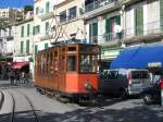 06.11.06,Mallorca/Port de Soller,Wagen 2 beim Wenden.