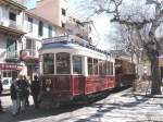 Mallorca,ex.Lissabon Tram in Puerto Sollr am 04.03.03