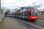 KVB Tw 2318
Köln, Im Weidenbruch
Linie 4, Leyendeckerstraße
Segmentwerbung 'tiefblau'
13.03.2023