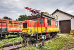 X 534 082-3 steht am 6.8.2017, auf dem Geländes vom Verein  Neue Landesbahn  im Mistelbacher Lokalbahnhof.