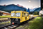 Der X 626.109, der Gailtalbahn Betriebs GmbH, abgestellt im Bahnhof Kötschach-Mauthen.
Aufgenommen am 13.7.2018.

<a href= http://www.gailtalbahn.at/  rel= nofollow >www.gailtalbahn.at/</a>
<a href= https://www.gailtalbahn.at/show_content.php?sid=46  rel= nofollow >www.gailtalbahn.at/show_content.php?sid=46</a>
<a href= https://www.facebook.com/vereingailtalbahn/  rel= nofollow >www.facebook.com/vereingailtalbahn/</a>