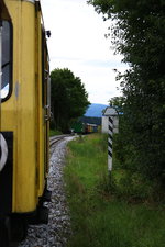 Die  Trapetztafel   funktioniert :-)   Mehrzugbetrieb ist auf der Stainzer Lokalbahn seit über einem Jahr öfter mal festzustellen.