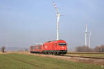 Die Oberbaumessfahrt auf der Stammersdorfer Lokalbahn ist fast beendet.