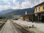 Bahnhof liezen / Obersteiermark am 04.08.2007 