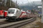 1116 249 als RJ658 in Bruck/Mur am 31.03.2013