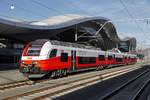 Cityjet 4744 055 steht am 20.November.2017 in Graz Hbf.