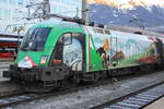 Am frühen Morgen des 25.12.2017 bespannte die 1116 159 den IC118  Bodensee  nach Münster(Westf)Hbf. Aufgenommen am Innsbrucker Hbf.