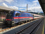 ÖBB 1216 012-5  NightJet  mit dem EC 84 von Innsbruck Hbf nach München Hbf.