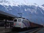 Br 139 310-7 als Mikolauszug Nachschiebelok in Innsbruck.06.12.2009