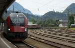 Railjet bei der Durchfahrt in Kufstein am 06.06.2012