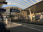 Bahnhofsübersicht vom Salzburger Hbf.