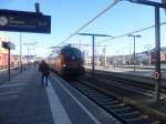 SRJ nach Sargans (Aufgrund der damaligen Wochenendsperre auf der Korridorstrecke über die Giselabahn umgeleitet) bei der Einfahrt in den Salzburger Hbf.