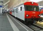 80-73 090-7 an der Spitze des IC 611 (Salzburg Hbf - Graz Hbf) am 18.8.2015 in Salzburg Hbf.